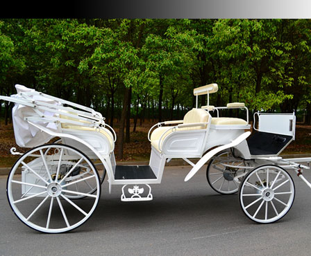 Vis-a-vis Victoria Wedding Carriage